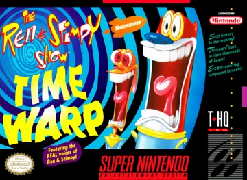 Ren & Stimpy Show, The - Time Warp (USA) box cover front